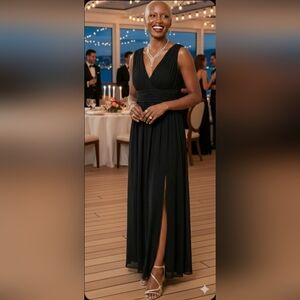 Formal Black Tie Wedding Dress Baddie Resort Cruise Whimsical Cocktail New